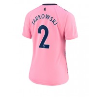Everton James Tarkowski #2 Udebanetrøje Dame 2022-23 Kortærmet